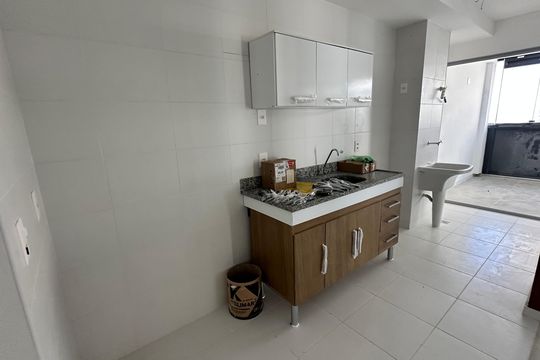 Cozinha de apartamento à venda com 2 quartos, 91m² em Recreio dos Bandeirantes, Rio de Janeiro