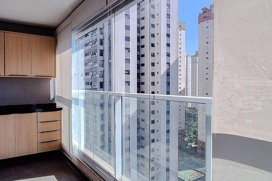 Varanda da Sala de apartamento à venda com 2 quartos, 69m² em Vila Leopoldina, São Paulo