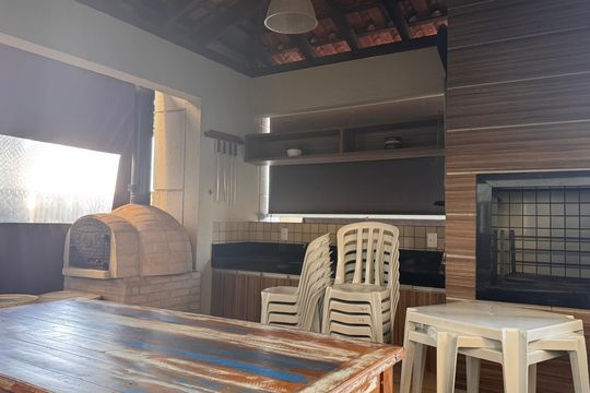Área comum - Churrasqueira de apartamento para alugar com 3 quartos, 96m² em Parque Italia, Campinas