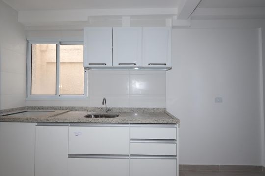 Cozinha de apartamento para alugar com 1 quarto, 41m² em Vila Zelina, São Paulo