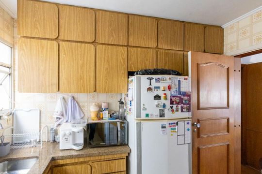 Cozinha de apartamento à venda com 3 quartos, 91m² em Santa Cecilia, São Paulo