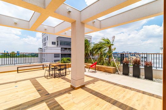 Área comum de apartamento para alugar com 1 quarto, 41m² em Butantã, São Paulo