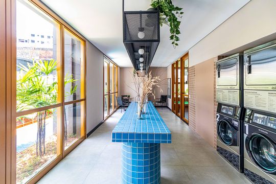 Área comum de apartamento para alugar com 1 quarto, 41m² em Butantã, São Paulo