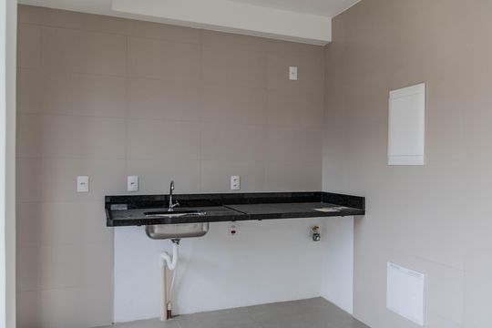 Cozinha de apartamento à venda com 3 quartos, 72m² em Buritis, Belo Horizonte