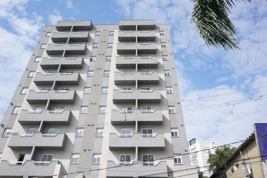 Fachada de apartamento à venda com 1 quarto, 35m² em Vila Regente Feijó, São Paulo