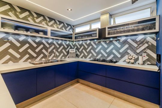 Cozinha de apartamento à venda com 3 quartos, 158m² em Cerqueira César, São Paulo