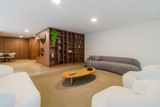 Área comum de apartamento à venda com 3 quartos, 158m² em Cerqueira César, São Paulo