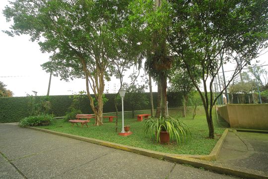 Área comum -Área verde  de apartamento para alugar com 3 quartos, 128m² em Jardim das Quatro Marias, São Bernardo do Campo