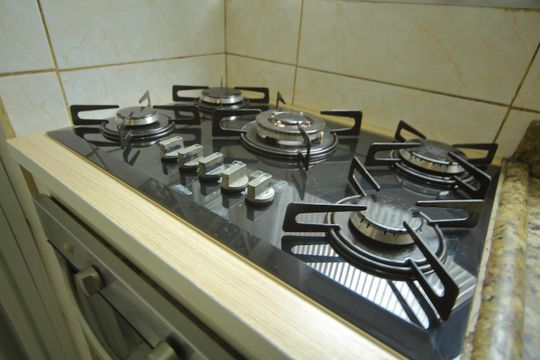 Cozinha - detalhe  de apartamento para alugar com 3 quartos, 128m² em Jardim das Quatro Marias, São Bernardo do Campo
