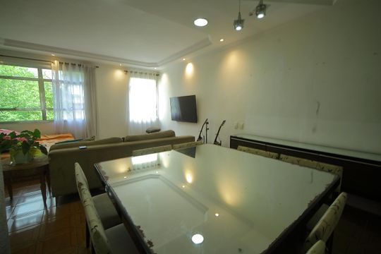 Sala de apartamento para alugar com 3 quartos, 128m² em Jardim das Quatro Marias, São Bernardo do Campo