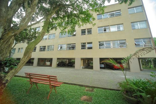 Área comum -Área verde  de apartamento para alugar com 3 quartos, 128m² em Jardim das Quatro Marias, São Bernardo do Campo