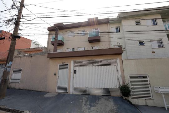 Fachada de apartamento à venda com 2 quartos, 56m² em Jardim das Maravilhas, Santo André