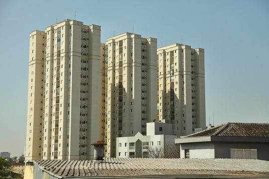 Vista da Varanda da Suíte de casa à venda com 3 quartos, 104m² em Bairro dos Casa, São Bernardo do Campo