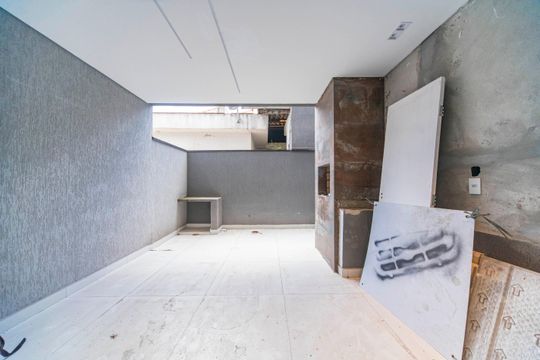 Área de Serviço e Área Gourmet de casa à venda com 2 quartos, 110m² em Jardim Santo Alberto, Santo André