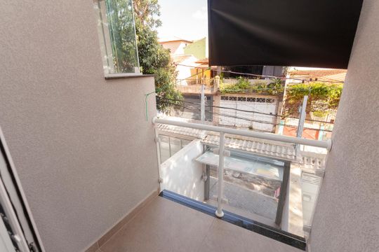 Sacada da Suíte de casa à venda com 3 quartos, 141m² em Campo Grande, São Paulo