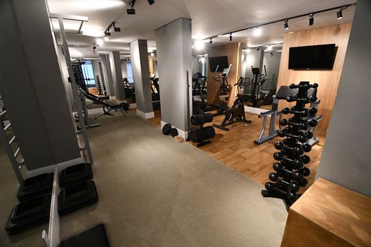 Área comum - Academia de apartamento para alugar com 3 quartos, 67m² em Bonfim, Campinas