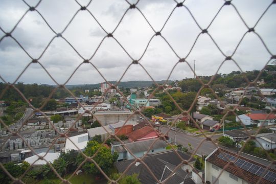 Vista da Suíte de apartamento à venda com 2 quartos, 58m² em Rincão, Novo Hamburgo
