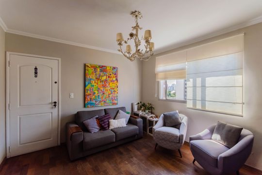 Sala de apartamento à venda com 2 quartos, 51m² em Vila Mariana, São Paulo