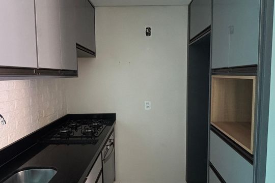 Cozinha de casa de condomínio à venda com 2 quartos, 100m² em Vila Homero Thon, Santo André