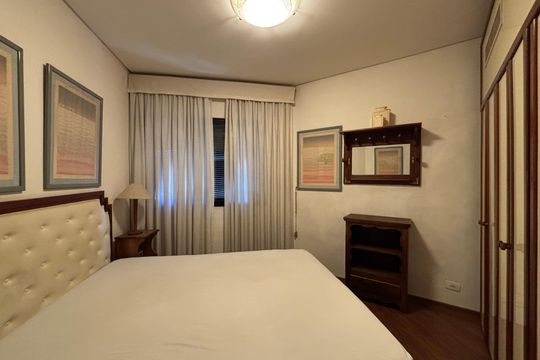 Quarto de apartamento à venda com 1 quarto, 48m² em Jardim Paulistano, São Paulo