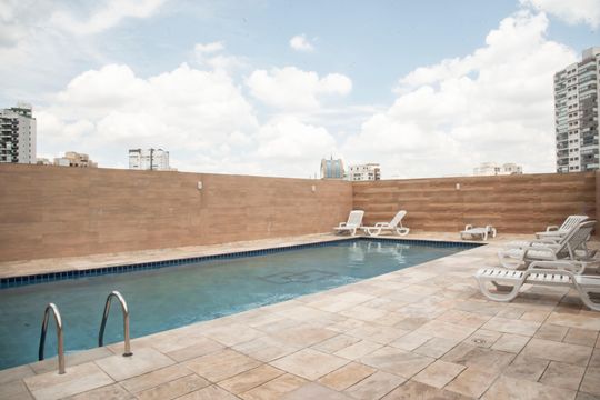 Área comum - Piscina de apartamento para alugar com 2 quartos, 59m² em Mirandópolis, São Paulo