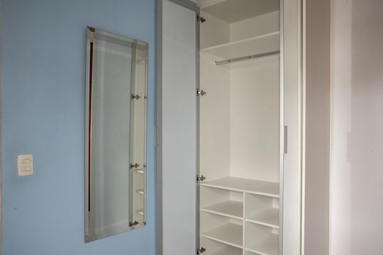 Suíte 1 de apartamento para alugar com 2 quartos, 59m² em Mirandópolis, São Paulo
