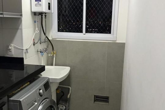 Área de serviço de apartamento à venda com 3 quartos, 68m² em São Bernardo, Campinas