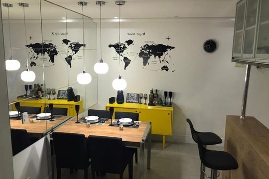 Sala de apartamento à venda com 3 quartos, 68m² em São Bernardo, Campinas