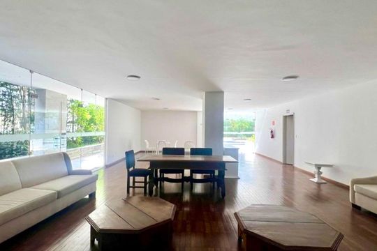 Área comum de apartamento para alugar com 3 quartos, 130m² em Jardins, São Paulo