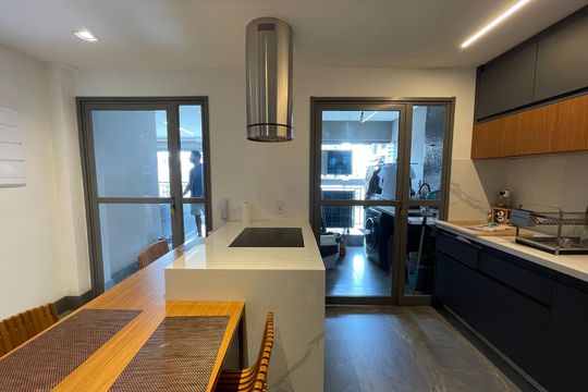 Cozinha de apartamento à venda com 3 quartos, 154m² em Butantã, São Paulo