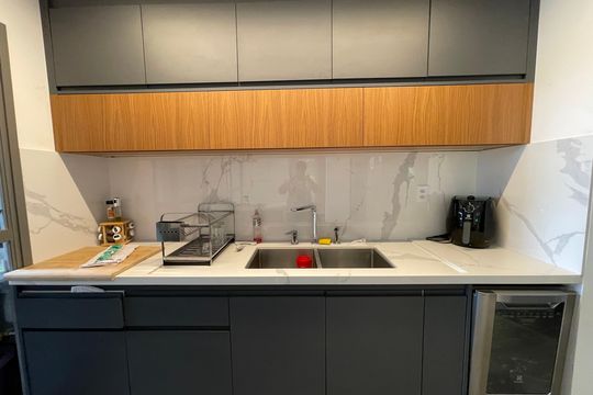 Cozinha de apartamento à venda com 3 quartos, 154m² em Butantã, São Paulo