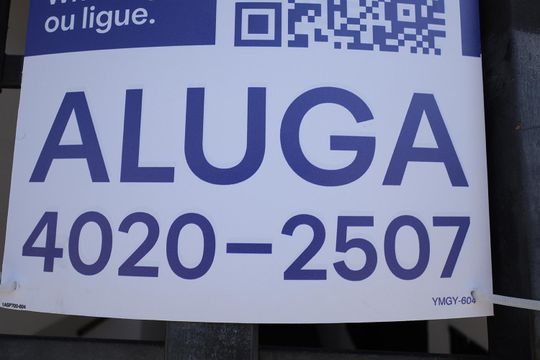Placa Instalada - 13/08/2025 - YMGY-604 de apartamento para alugar com 2 quartos, 93m² em Parque Oratório, Santo André