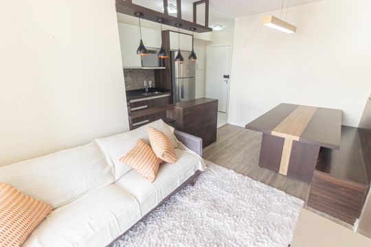 Sala de apartamento para alugar com 2 quartos, 56m² em Mooca, São Paulo