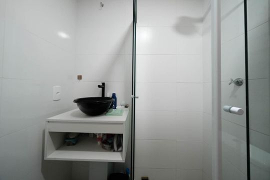 Banheiro de apartamento para alugar com 2 quartos, 36m² em Cidade Patriarca, São Paulo