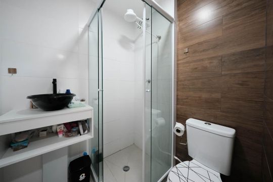 Banheiro de apartamento para alugar com 2 quartos, 36m² em Cidade Patriarca, São Paulo