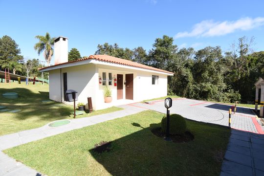 Área comum - Churrasqueira de apartamento à venda com 3 quartos, 59m² em Santa Cândida, Curitiba