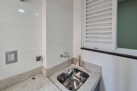 Área de Serviço de apartamento à venda com 2 quartos, 45m² em Assunção, São Bernardo do Campo