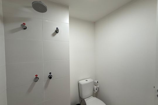 Banheiro social de apartamento à venda com 1 quarto, 26m² em Campos Elíseos, São Paulo
