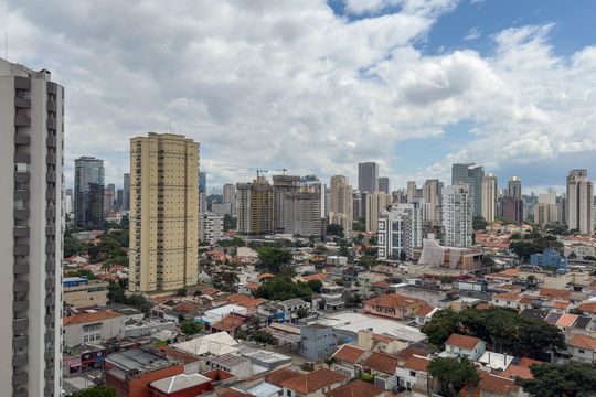 Vista de apartamento à venda com 2 quartos, 124m² em Brooklin, São Paulo