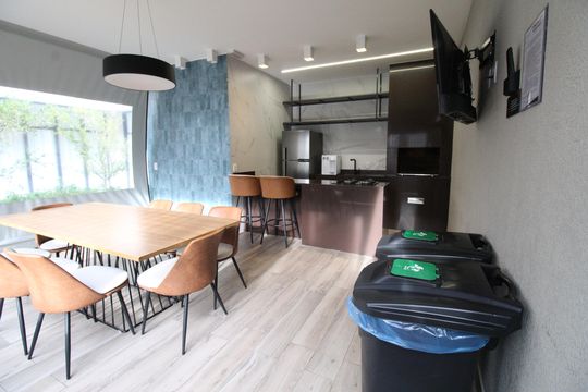 Área comum - Churrasqueira de apartamento para alugar com 2 quartos, 54m² em Jardim Satélite, São José dos Campos