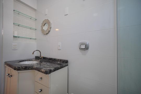 Banheiro de casa para alugar com 1 quarto, 40m² em Ingleses Norte, Florianópolis