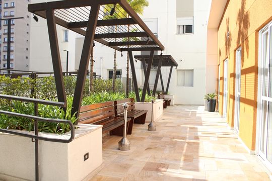 Área comum de apartamento à venda com 1 quarto, 33m² em Água Rasa, São Paulo