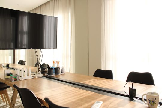 Área comum - Coworking de apartamento à venda com 1 quarto, 33m² em Água Rasa, São Paulo
