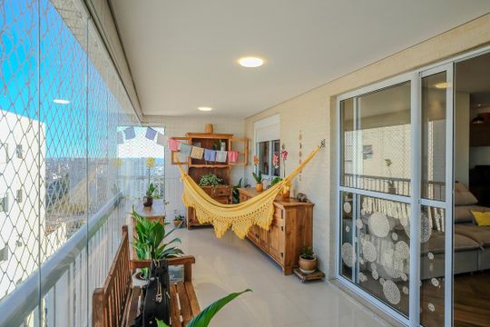 Varanda de apartamento à venda com 3 quartos, 112m² em Santa Maria, São Caetano do Sul