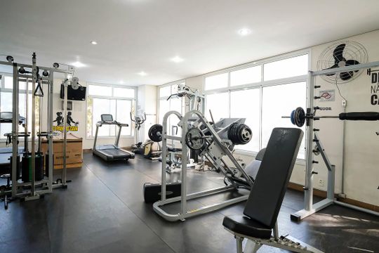 Área comum de apartamento à venda com 3 quartos, 112m² em Santa Maria, São Caetano do Sul