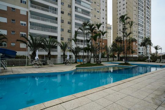 Área comum de apartamento à venda com 3 quartos, 112m² em Santa Maria, São Caetano do Sul
