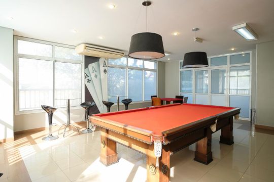 Área comum de apartamento à venda com 3 quartos, 112m² em Santa Maria, São Caetano do Sul