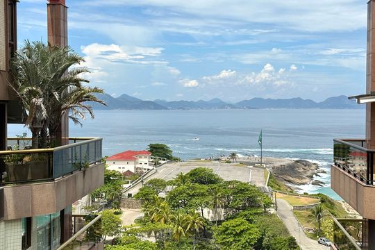 Varanda da Sala de apartamento à venda com 4 quartos, 420m² em Ipanema, Rio de Janeiro
