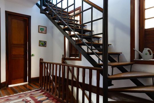 Corredor segundo andar de casa à venda com 4 quartos, 190m² em Botafogo, Rio de Janeiro
