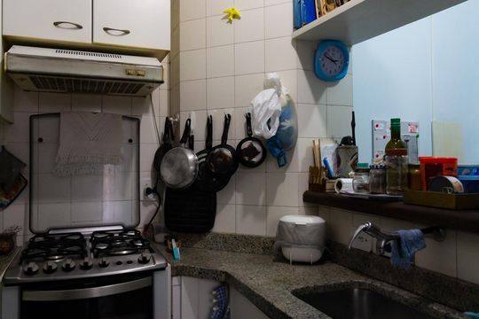 Cozinha de casa à venda com 4 quartos, 190m² em Botafogo, Rio de Janeiro